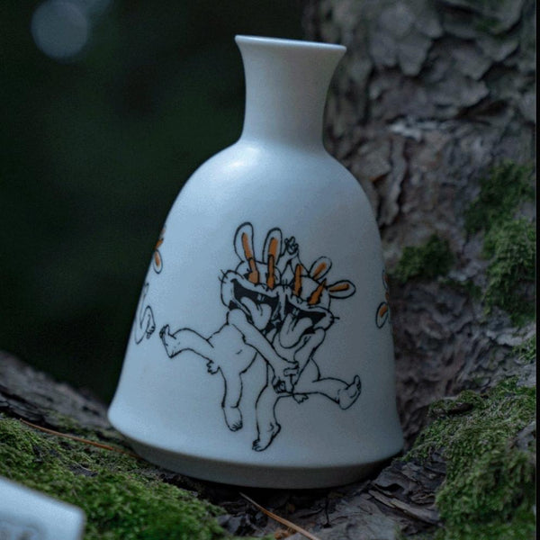 KwangJuYo x Kim Jung Gi by KREAM: Bottle and glass set (1 Bottle & 2 glass)