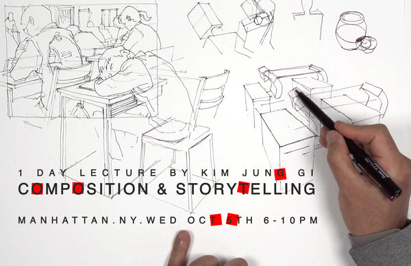 Workshop: Composition and Storytelling with Kim Jung Gi