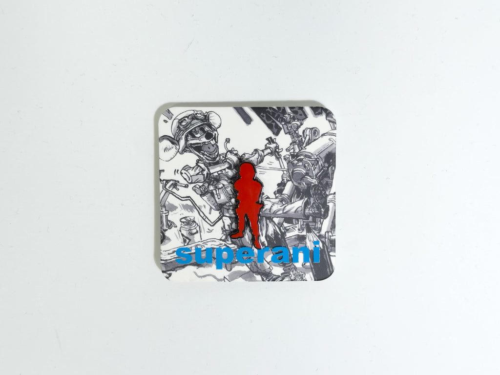Kim Jung Gi Logo Pin