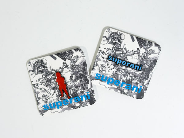 Kim Jung Gi Logo Pin