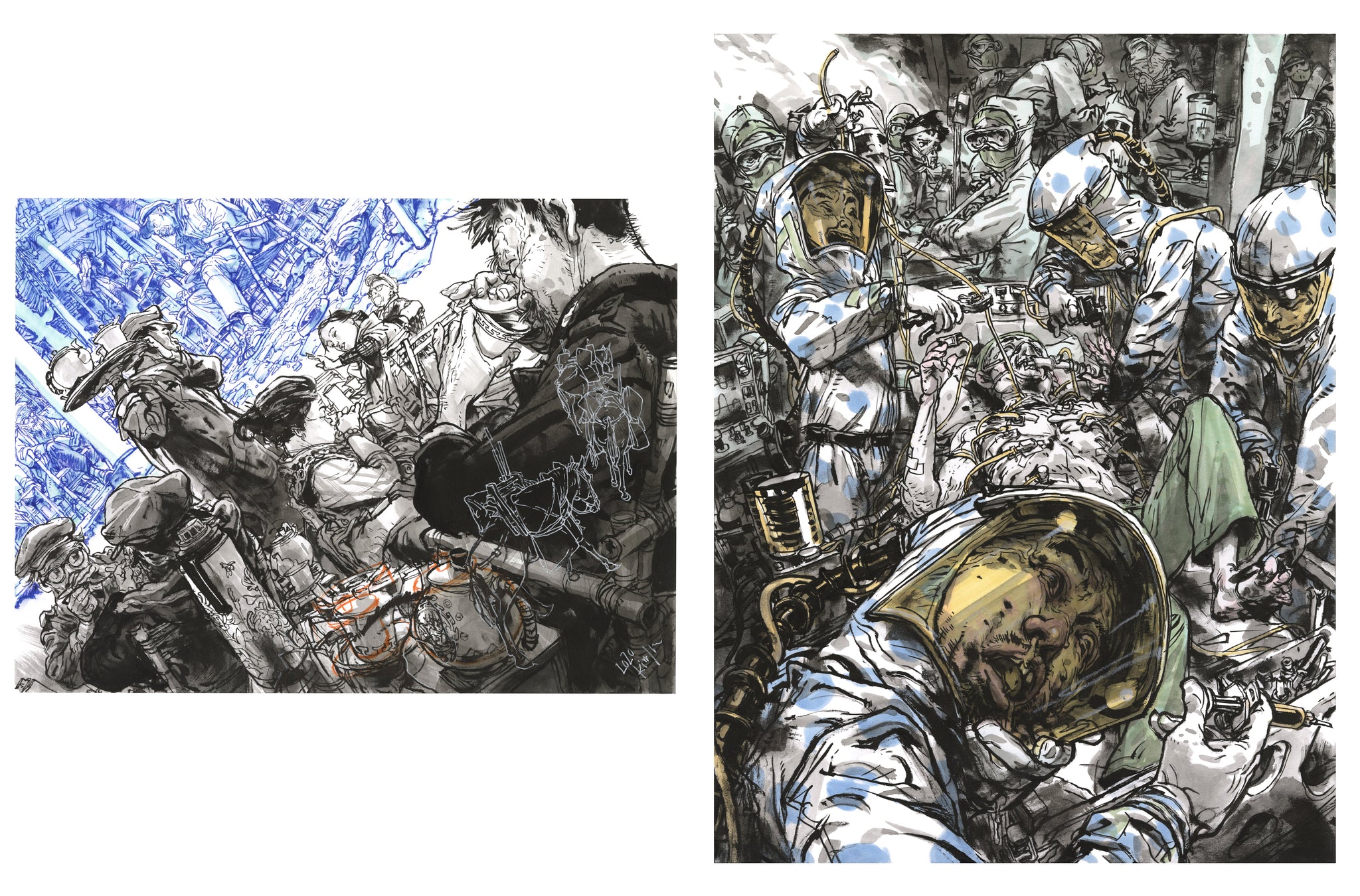 2022 Sketch Collection Kim Jung Gi US